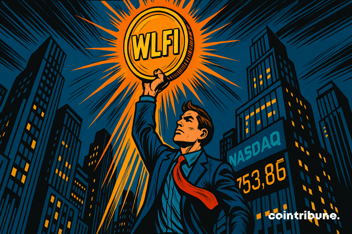 Early in Nasdaq: crypto plan for 1.5 billion Trump